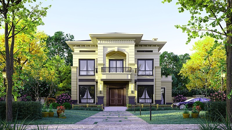 仁和乡村别墅的墙壁通常用什么砖砌？